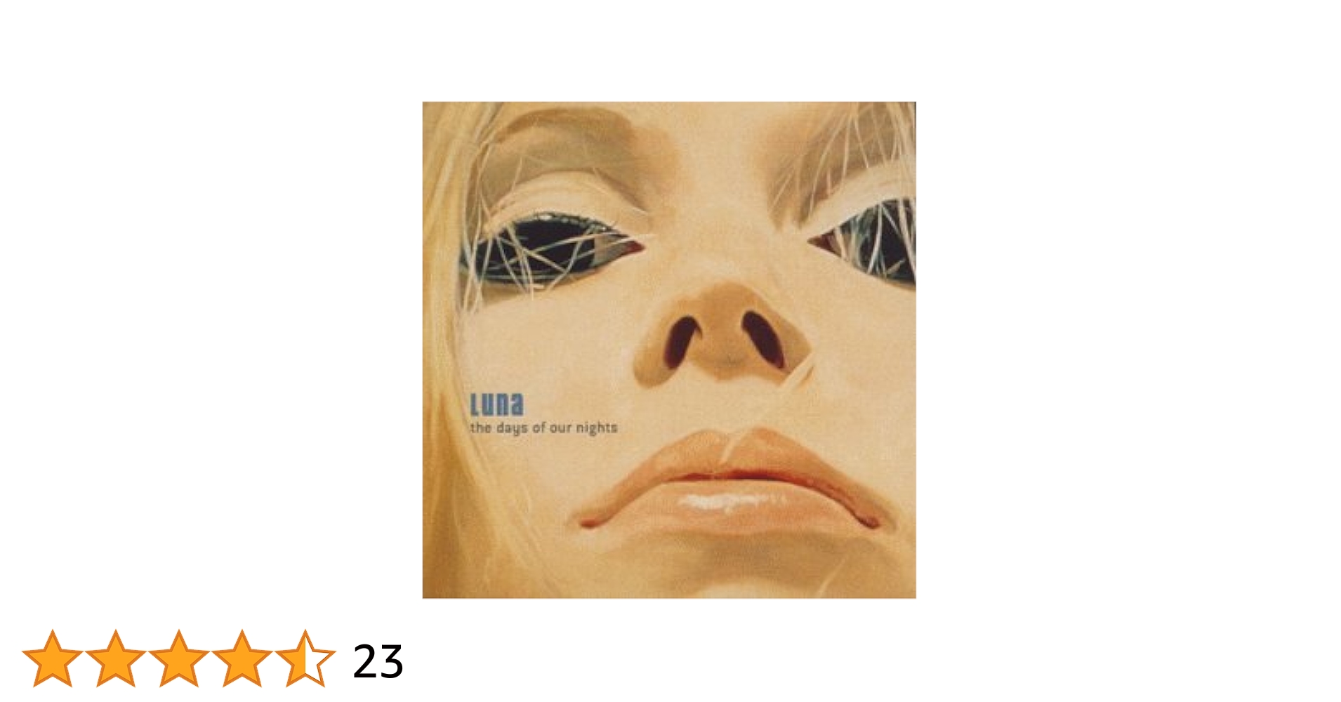 Luna The Days Of Our Nights LP UKオリ Luna The Days of Our Nights LP – Real Gone Music