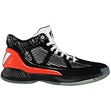 adidas Mens D Rose 10 Txt X Derrick Rose Basketball Sneakers Shoes Casual - Black,Red,White - Size...
