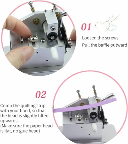 Machine outil de fabrication de fleur de papier quilling sans effort