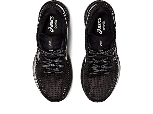 ASICS Women's Gel-SAIUN Running Shoes, 6, Black/Pure Silver