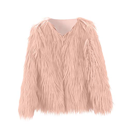 Cappello per bambini Outwear ispessire cappotto caldo bambino bambino bambino inverno pile bambini cappotto giacca romanzi giovanili 14, Colore: rosa., 2-3 Anni