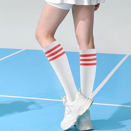 Image of Knee High Socks for Women, Long Tall Knee Tube Socks
