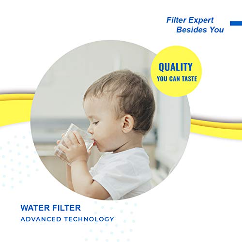 Excelpure Da29-00020B Replacement For Samsung Haf-Cin, Rf28Hmedbsr,Da97-08006A, Rf28Hfedbsr, Rf28Jbedbsg, Rf261Beaesr, Rf4287Hars, Rf263Beaesr, Rf23Hcedbsr, Rf28Hfedtsr,Refrigerator Water Filter,1Pack #TOP7