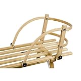 schlittenlehne obi einfache Montage Ress SCHLITTENLEHNE braun