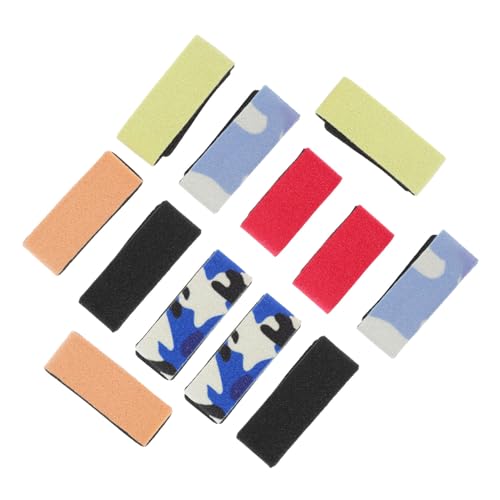 Outanaya 12pcs Fishing Pole Carrier Straps Fixed Band for Fishing Rods Stable Wrap Straps and Comfortable Carrying Experience