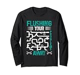 Flushing Your Problems Away Plumbing Plumber Gift