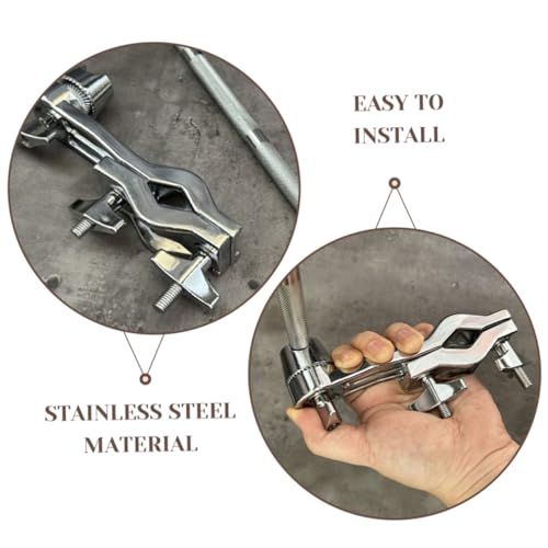 Abaodam Drum Cymbal Arm Holder Heavy Duty Boom Arm Bracket para Splash Crash y Efectos Cymbals y Hardware de Batería Fácil de Instalar miniatura 5