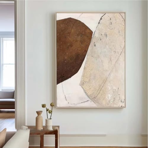 Toile abstraite faite main texture haut de gamme 30x45 cm
