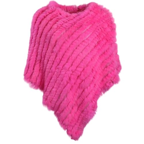 Châle à fourrure confortable et chic : poncho moelleux et grand châle triangle pour femme
