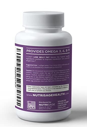 Nutrisage Organic Flaxseed Oil Softgels - Flaxseed Oil Capsules 1000Mg. Flax Seed Oil. Excellent Source Of Omega 3 6 9 For Healthy Heart, Skin And Hair #TOP1