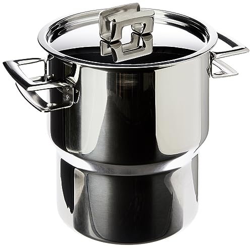 Cuscuzeira Tramontina Brava Em Aço Inox Com Alças E Tampa 14 Cm 2, 1 L Tramontina Inox Cuscuzeira Ac