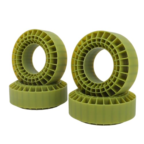 Culnflun Silicone Wheel Tire Inserts 108 x 42mm 4pcs Enhanced Sidewall Support Superior Traction Performance for SCX10 1/10 Crawler Car