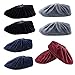 Couvre-Chaussure Anti Glisse Réutilisables Surchaussures Tissu lavables Surchaussures Lavables Antidérapant Couvre-Chaussures Élastique Pratique Couvre-Chaussures Poussière pour Maison, 4 Paires