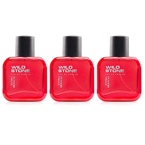 Image of Wild Stone Ultra Sensual Spray Perfume Combo for Men, Pack of 3 (50ml each)