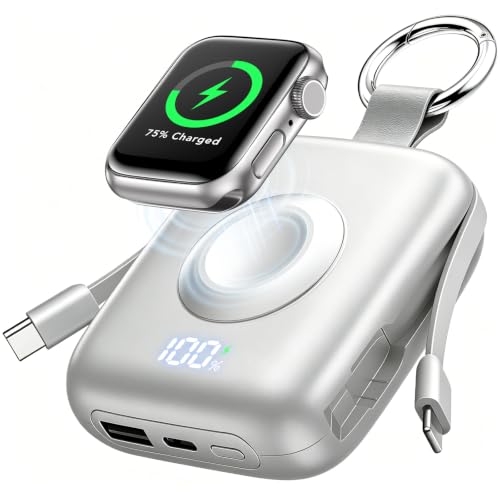 Portable Charger 3 in 1, Smaller 10000mAh Built-in Cables 22.5W Power Bank - image 1