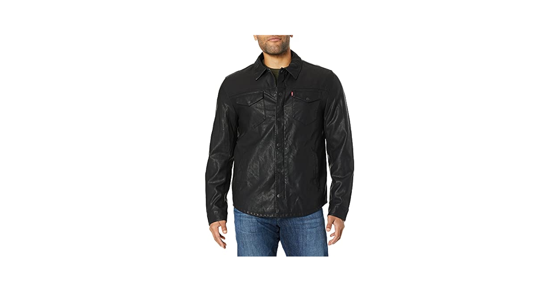 よっち　Levi's Black ブラックレザージャケット よっち Levi's Black ブラックレザージャケット Levi's ブルゾン