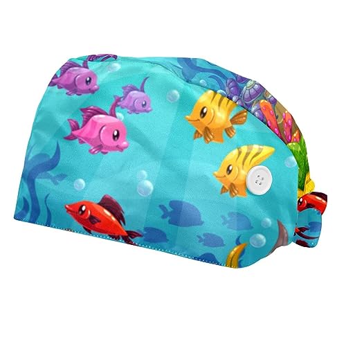 Casquette de travail avec bandeau de transpiration intégré VERED lot de 2 chapeaux ajustables