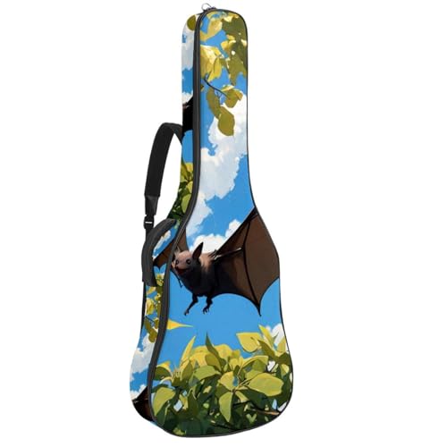 Sac de transport pour guitare acoustique de 101,6 cm avec housse
