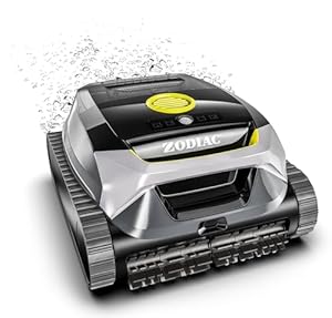 Zodiac Freedom Lite WR000703 – Kabelloser Poolreiniger mit Lithium-Akku. Reinigt Boden, Wände und Wasserlinie. Doppelte Filterung während Zyklen von bis zu 3 Stunden pro Ladung