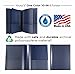 Nicky's® Multi Pocket Organizer, 10 or 14 Page Folder, Waterproof, Patented Tear-Resistant, Flexible Plastic, Proudly Made in USA, Binder Substitute. (10-in-1 Navy Blue)