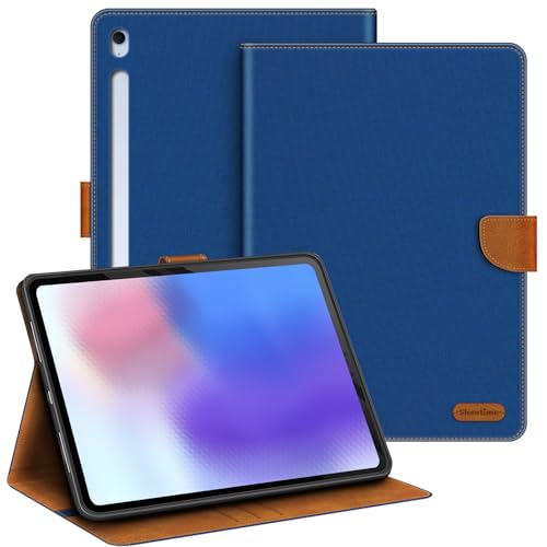 Coque protectrice Samsung Galaxy Tab S10 FE+ étui cuir avec coque interne silicone