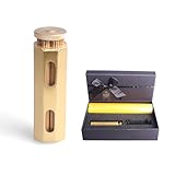 Vintage Cigarette Roller Kit, Solid Brass Cigarette Rolling Machine with Tray, Valentine's Day, Father's Day, Birthday Gift for Husband, Father and Son