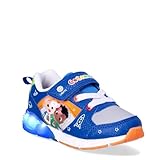 CoComelon Toddler Boys Light-Up Athletic Sneakers (Size 10) Blue/White