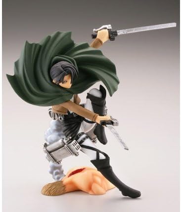 Amazon カプセルqキャラクターズ 進撃の巨人 絶望と反攻のヴィネット2 4 立体機動の兵士 リヴァイ 単品 アニメ 萌えグッズ 通販