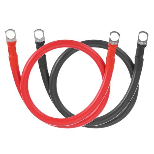 Câble de batterie 4 AWG en cuivre pur avec bornes SC robustes pour câblage d'alternateur