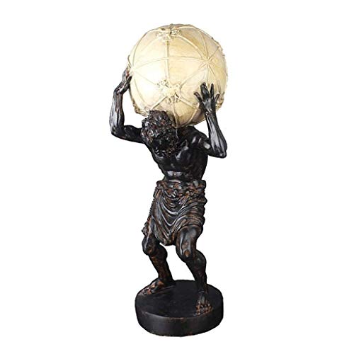 RFME Greek Mythology, Titan, Celestial God Atlas Sculpture Character Display Ornament Decoration