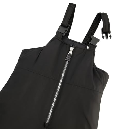 Image of Jessica Simpson Girls' Two-piece Insulated Winter Snowsuit With Hooded Jacket and Ski Bib Overalls