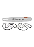 Original husqvarna Qualität Husqvarna 593140502 Kit SP33G mit 2 Ketten und 1 X-Force Schiene