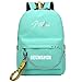 Kpop-StrayKids, zaino casual per bambini, ideale per sostenere i fan della musica, come regalo universitario, borsa per computer portatile