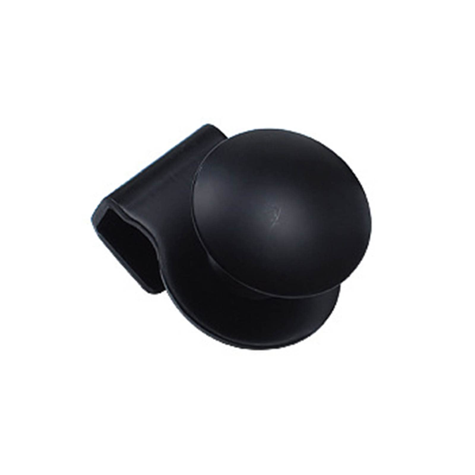 Hzbb Black Round Shower Glass Door Handle Showcases Cabinet Drawer Metal Clamp Pulls Bathroom Hardware Rustproof Cabinet Pulls Knobs