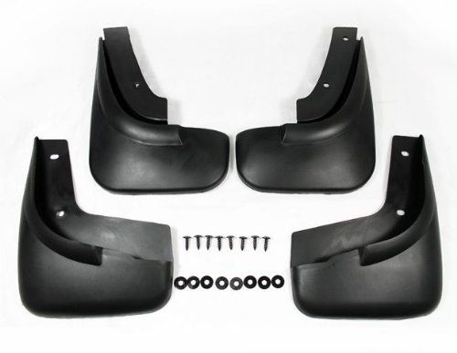 4Pcs Black ABS Splash Guards Mud Flaps Fender Front + Rear for VW Jetta Bora MK4 98 99 00 01 02 03 04