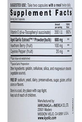 Kyolic Kyolic Frmla 106 Herb & E #TOP1