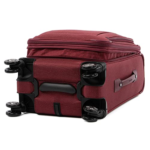 Travelpro Platinum Elite Carry-On Luggage Spinner, Red, 21-Inch - image 7