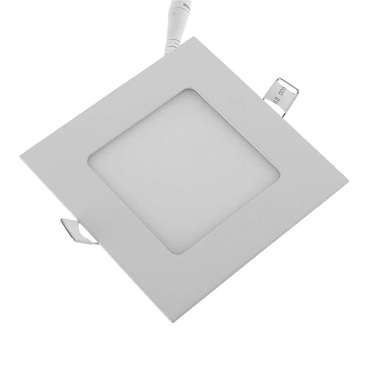 8 Watt LED Square False Ceiling Panel Light for POP (White, Pack of 01)