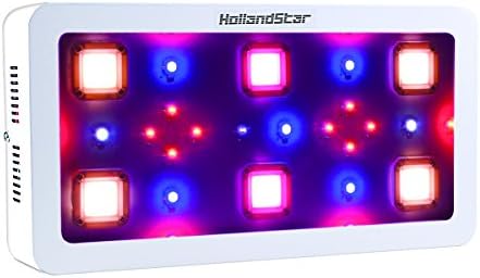 Full spectrum/Red Blue X6 1800W LED Grow Light, LED Plant Light for Indoor Hydroponic Plants,for Growing Fresh Herbs, Vegetables, Salad Greens, Flowers (X6-1800W)