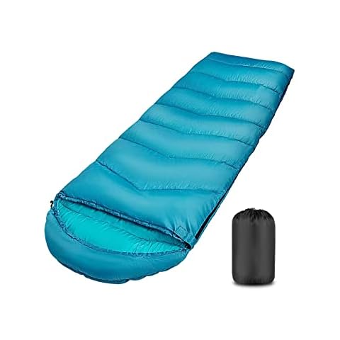 Schlafsack für Outdoor Camping 3-4 Jahreszeiten, -5 °C-15°C Schlafsack Winter Leichtgewichtig Cover