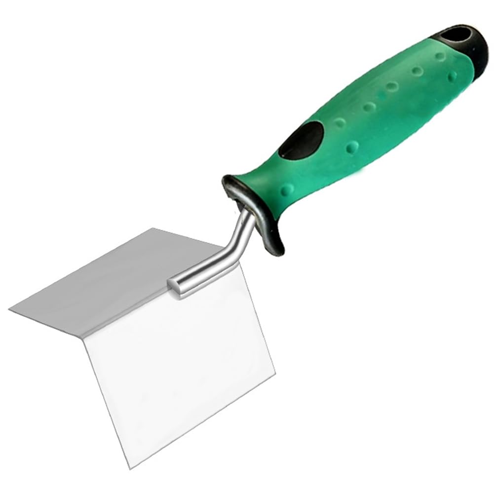 Jnchdghwa As Shown Drywall Corner Trowel Set For Plastering, Smoothing, And Shaping Corners With Comfortable Grip Handle