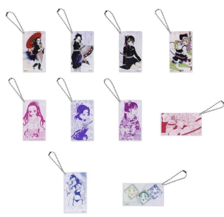 鬼滅の刃 原画展 girlsアクリルキーホルダー コレクション 全種セット Amazon.co.jp: 鬼 滅 原画展 GIRLSアクリルキーホルダー