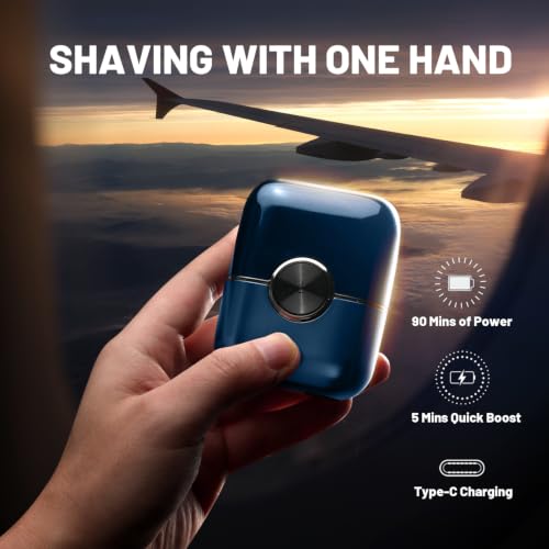 Image of Electric Foil Shavers for Men: 4 Floating Blades & Dual Speed