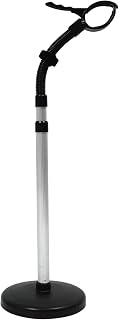 Cabilock Suporte para secador de cabelo giratório de 360 graus, suporte para secador de cabelo com base pesada e mãos livres, suporte para secador de cabelo com altura ajustável