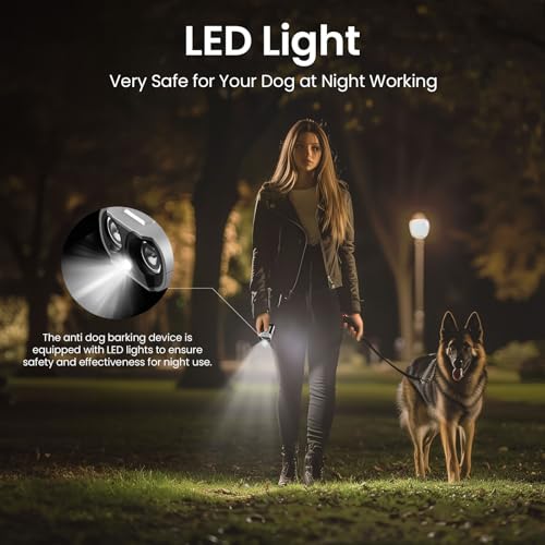 Dog Bark Deterrent Devices Stops Bad Behavior,Sonic Emitters 4 Modes 23ft Range Control,Anti Barking Device for Dogs Indoor&Outdoor Dog Bark Deterrent Devices Stops Bad Behavior,Sonic Emitters 4 Modes 23ft Range Control,Anti Barking Device for Dogs Indoor&Outdoor