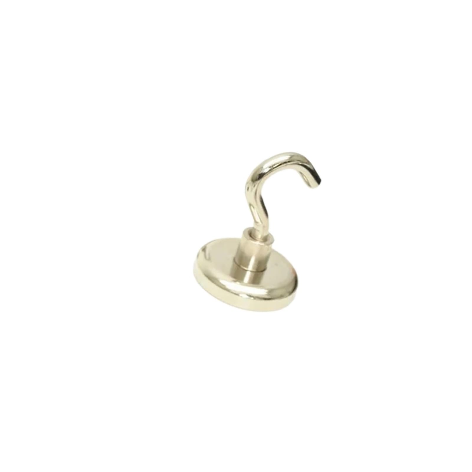 10/12/16/20mm Neodymium Magnetic Hooks Heavy Duty for Kitchen Office Garden Keys(D16mm,1 PCS)