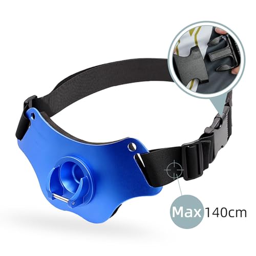 Ceinture de pêche au ventre canne à pêche support mer réglable - 5
