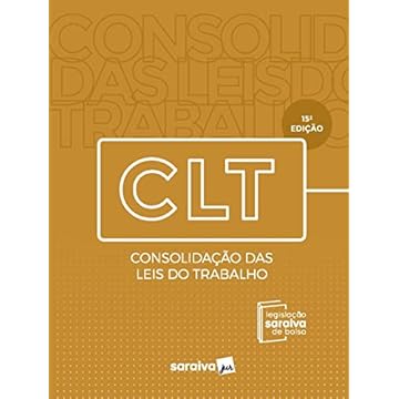 Capa do livro Clt Mini - Legislação Saraiva de Bolso - 15ª edição 2023