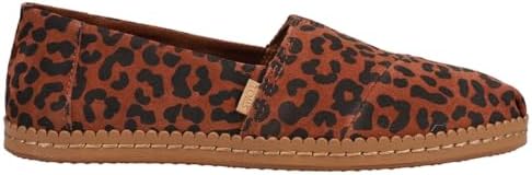 TOMS Womens Alpargata Leopard Leather Wrapped Slip On Flats Casual - Brown - Size 7.5 B | Image 2