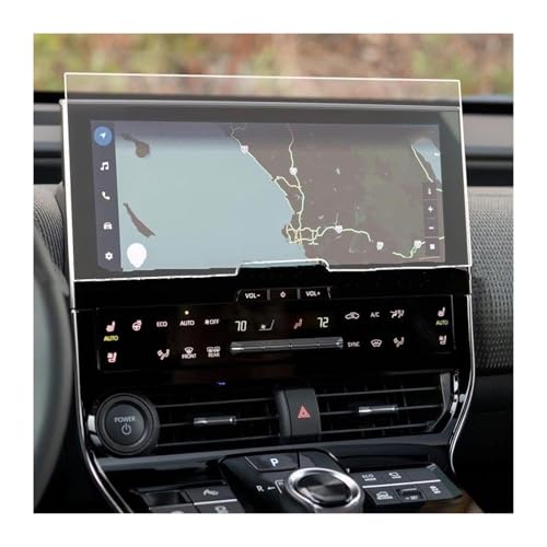 Film protecteur d'écran verre trempé Toyota BZ4X auto 12.3